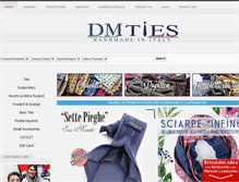 Tablet Screenshot of dmties.com